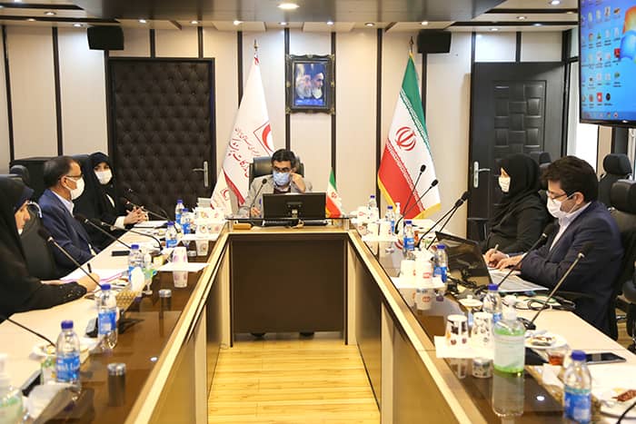 نشست سرپرست سازمان تدارکات پزشکی با مشاور رئیس جمعیت هلال احمر در امور بانوان و خانواده/تأکید بر استفاده از ظرفیت های زنان برای رسیدن به توسعه و تعالی سازمانی